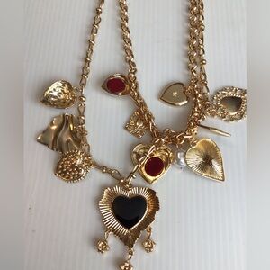 SALE!boho charm chunky necklace